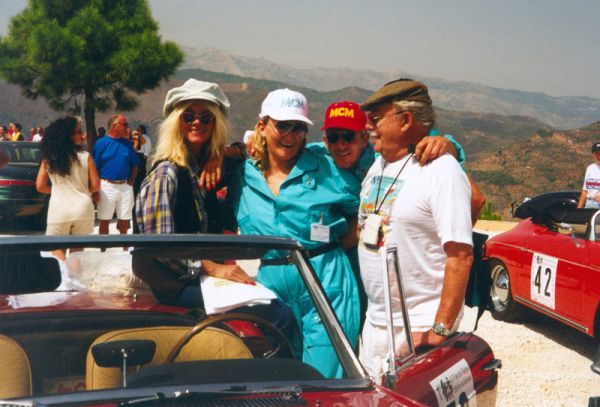 MCM Rally Marbella (mit Gunilla von Bismarck und Alfonso zu Hohenlohe)